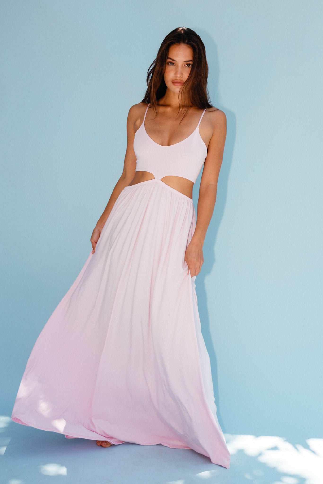 Liza Dress Jersey - Bubblegum - Size M/L | SKATIE Liza Dress Jersey - Bubblegum - Size M/L | SKATIE