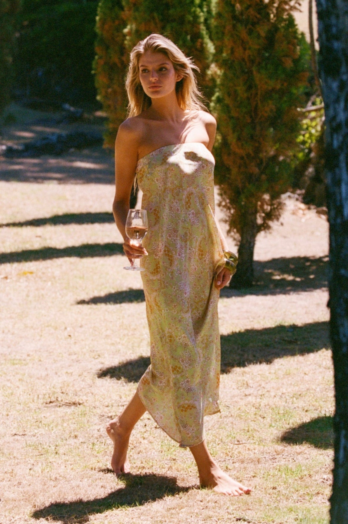 Abby Dress Satin - Sorrento - Size M