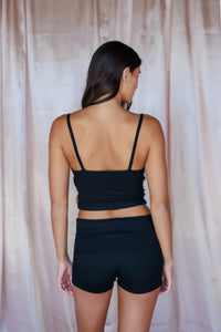 Perfect Tank Ribbed - Black