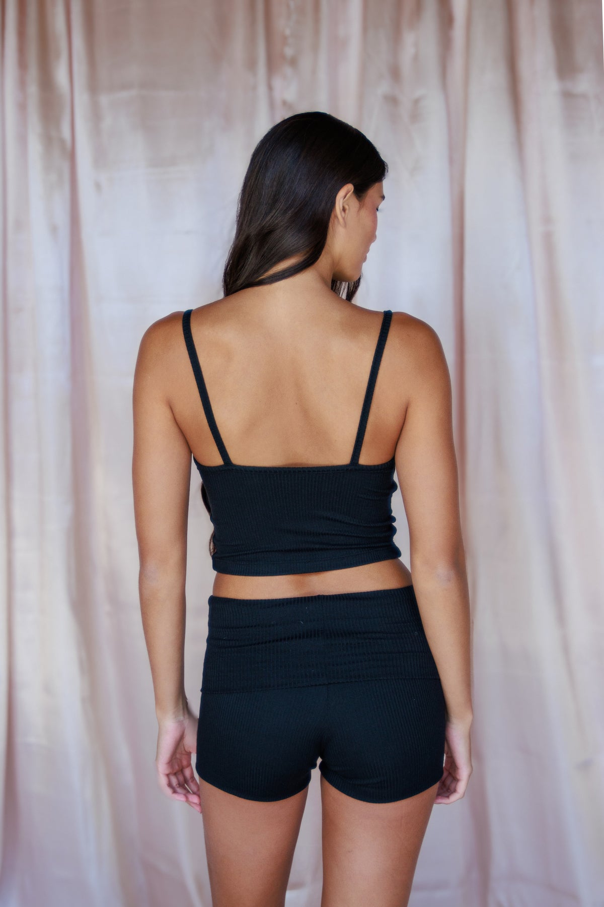 Perfect Tank Ribbed - Black