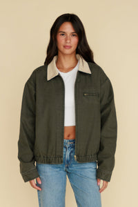 Shania Canvas Jacket - Canyon Sage