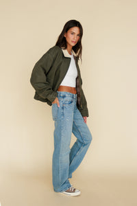 Shania Canvas Jacket - Canyon Sage