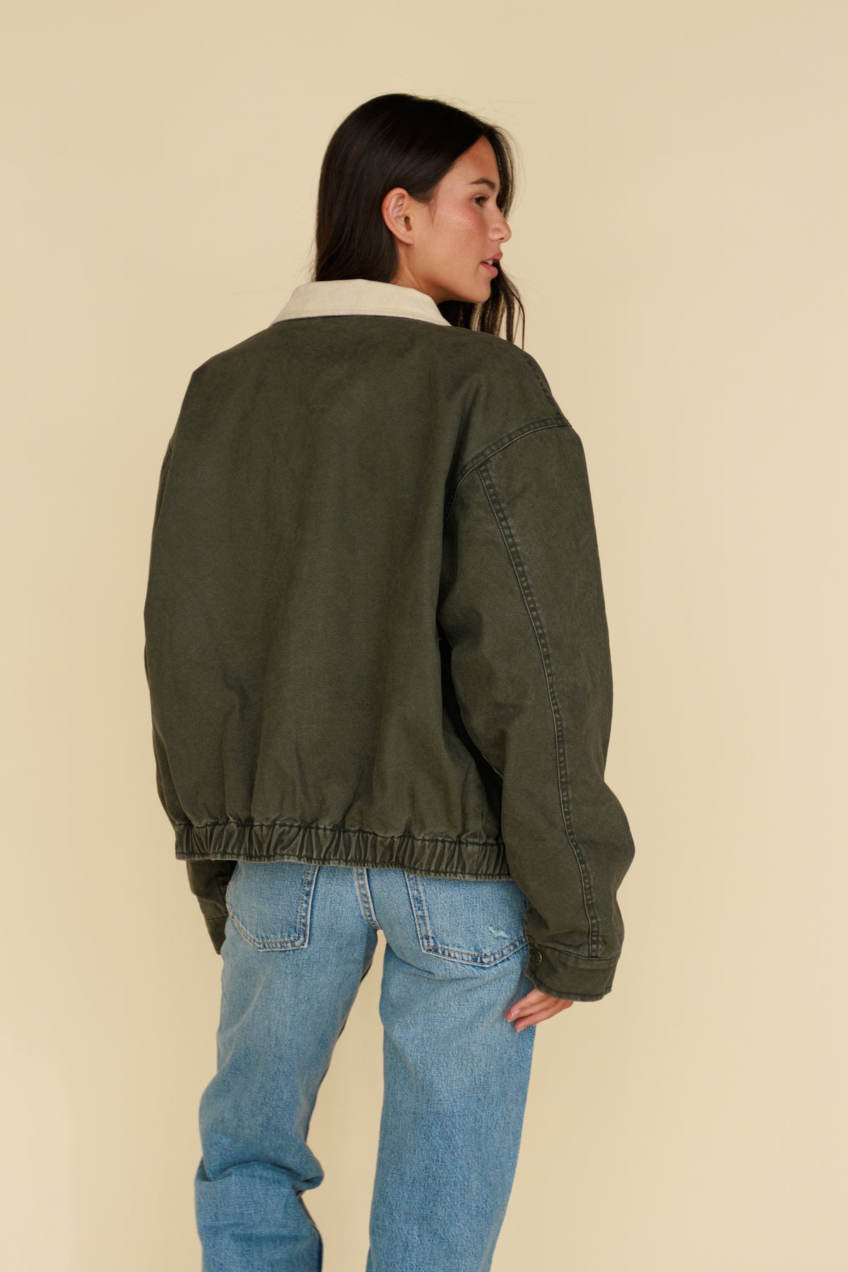 Shania Canvas Jacket - Canyon Sage