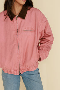 Shania Canvas Jacket - Desert Rose