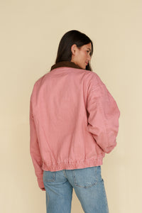 Shania Canvas Jacket - Desert Rose