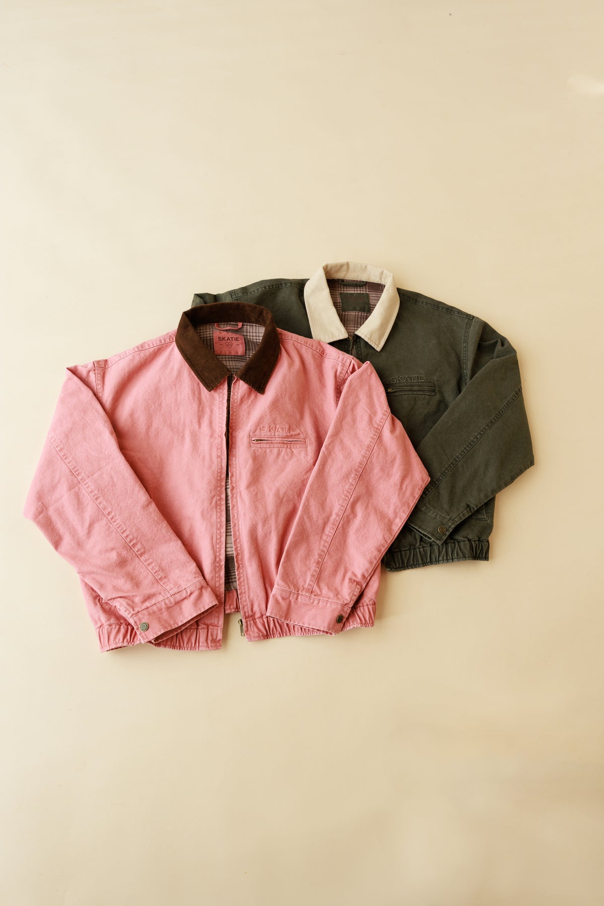 Shania Canvas Jacket - Desert Rose