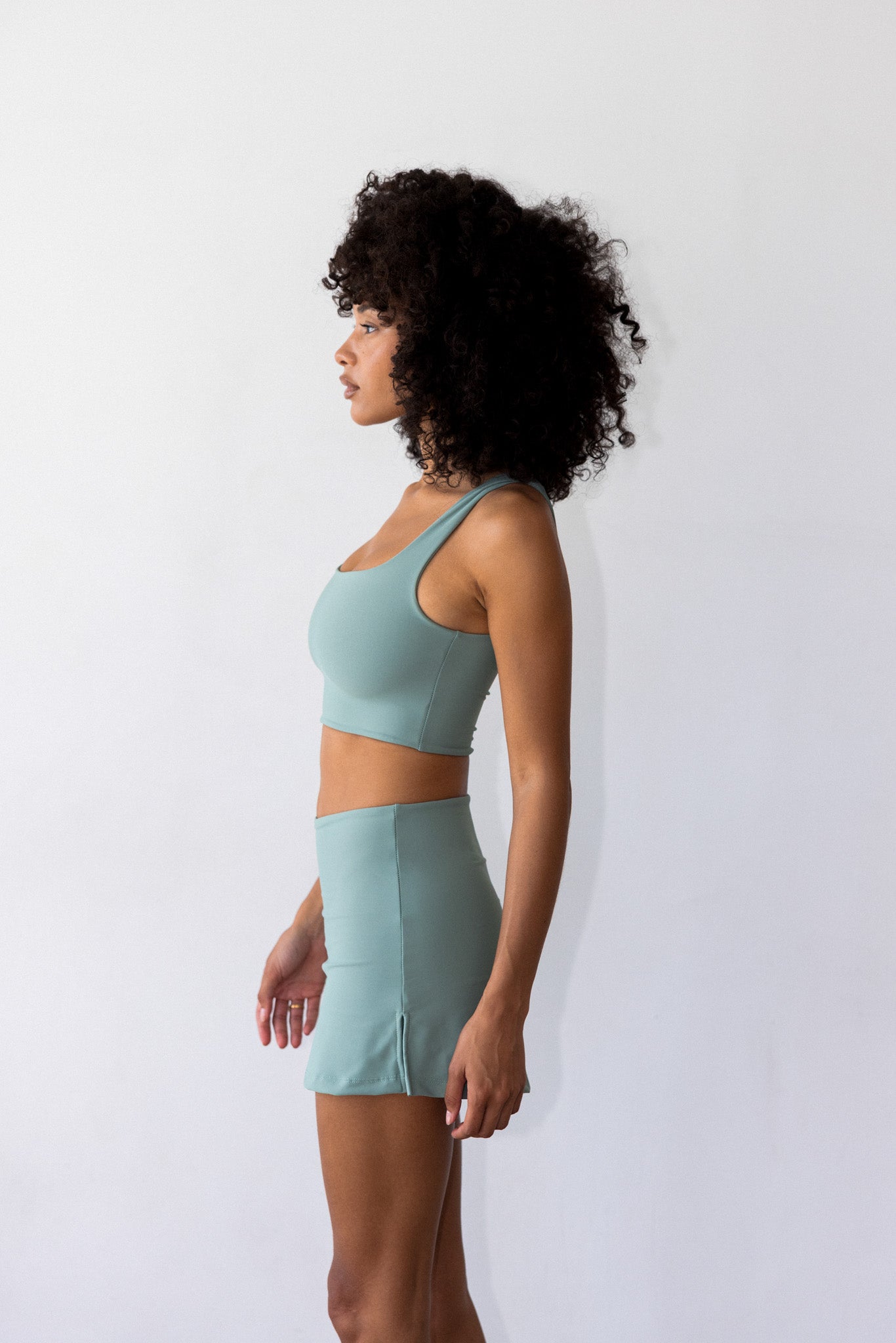 Carter Sports Bra - Sage