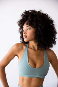 Pepper Sports Bra - Sage
