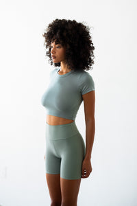 Baby Tee Jersey - Sage