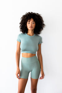 Baby Tee Jersey - Sage