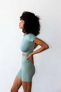 Baby Tee Jersey - Sage