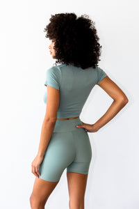 Baby Tee Jersey - Sage