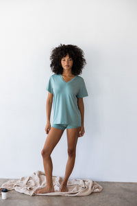 Hubby Tee Jersey - Sage