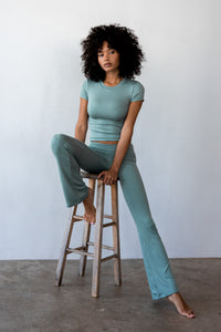 Easy Tee Baby Ribbed - Sage