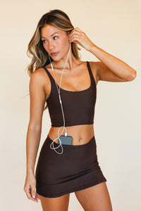 Naomi Skirt - Toasted