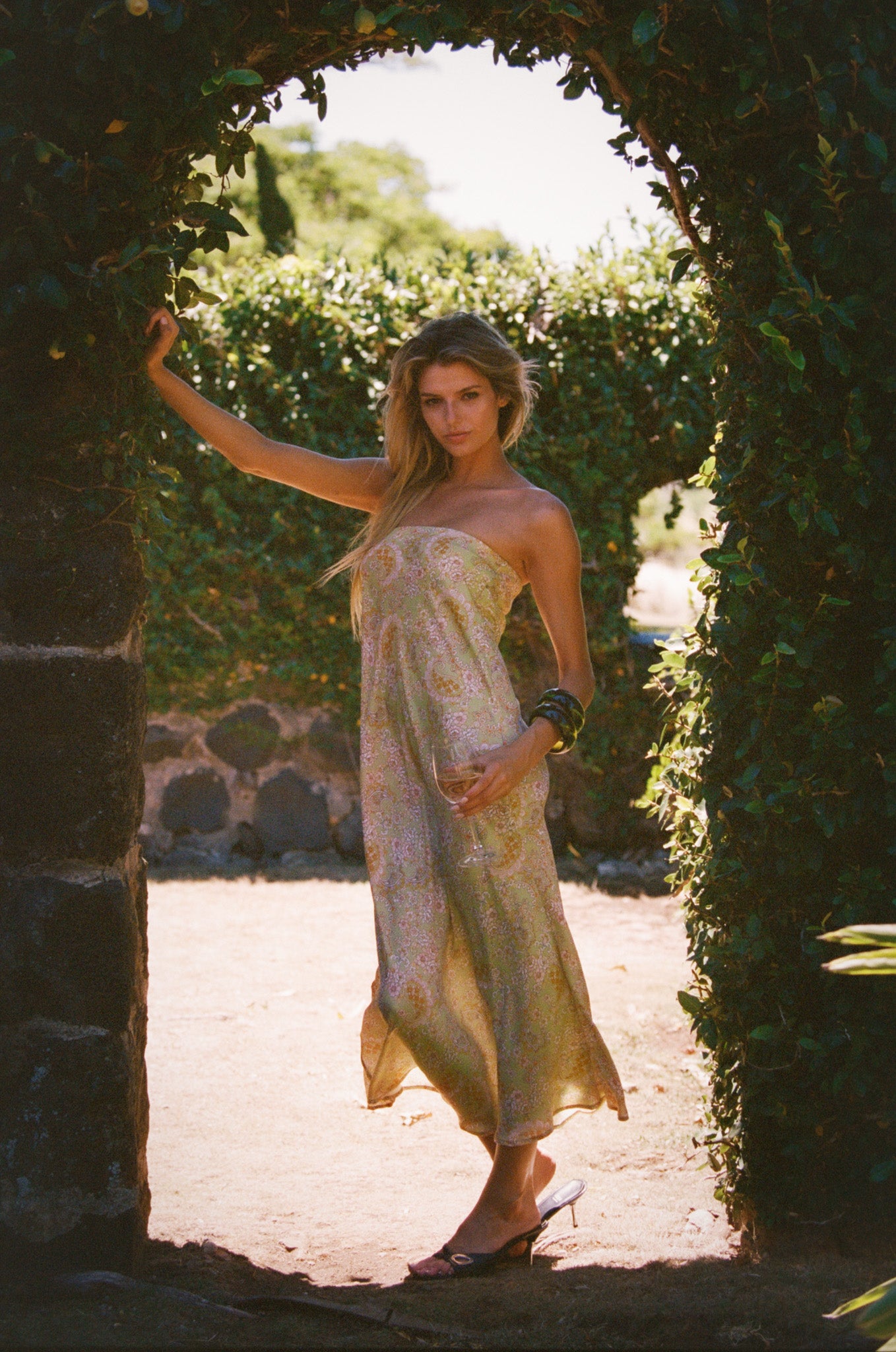 Abby Dress Satin - Sorrento