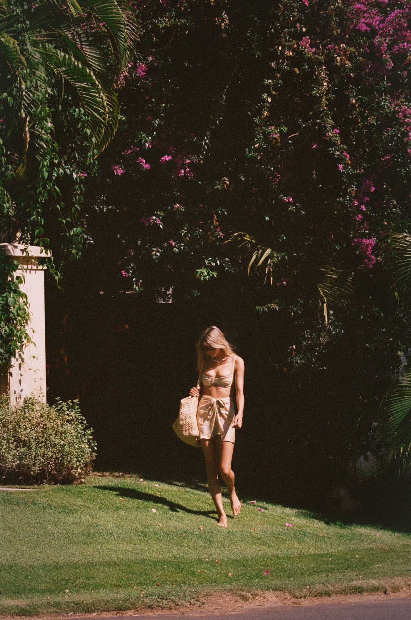 Julie Skirt Satin - Sorrento