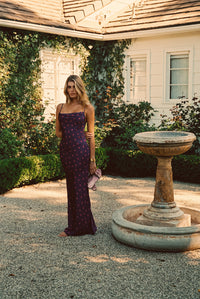 Samantha Maxi Dress Satin - Dottie