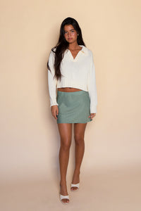 Preppy Sweater - Ivory