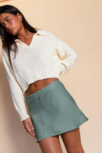 Preppy Sweater - Ivory
