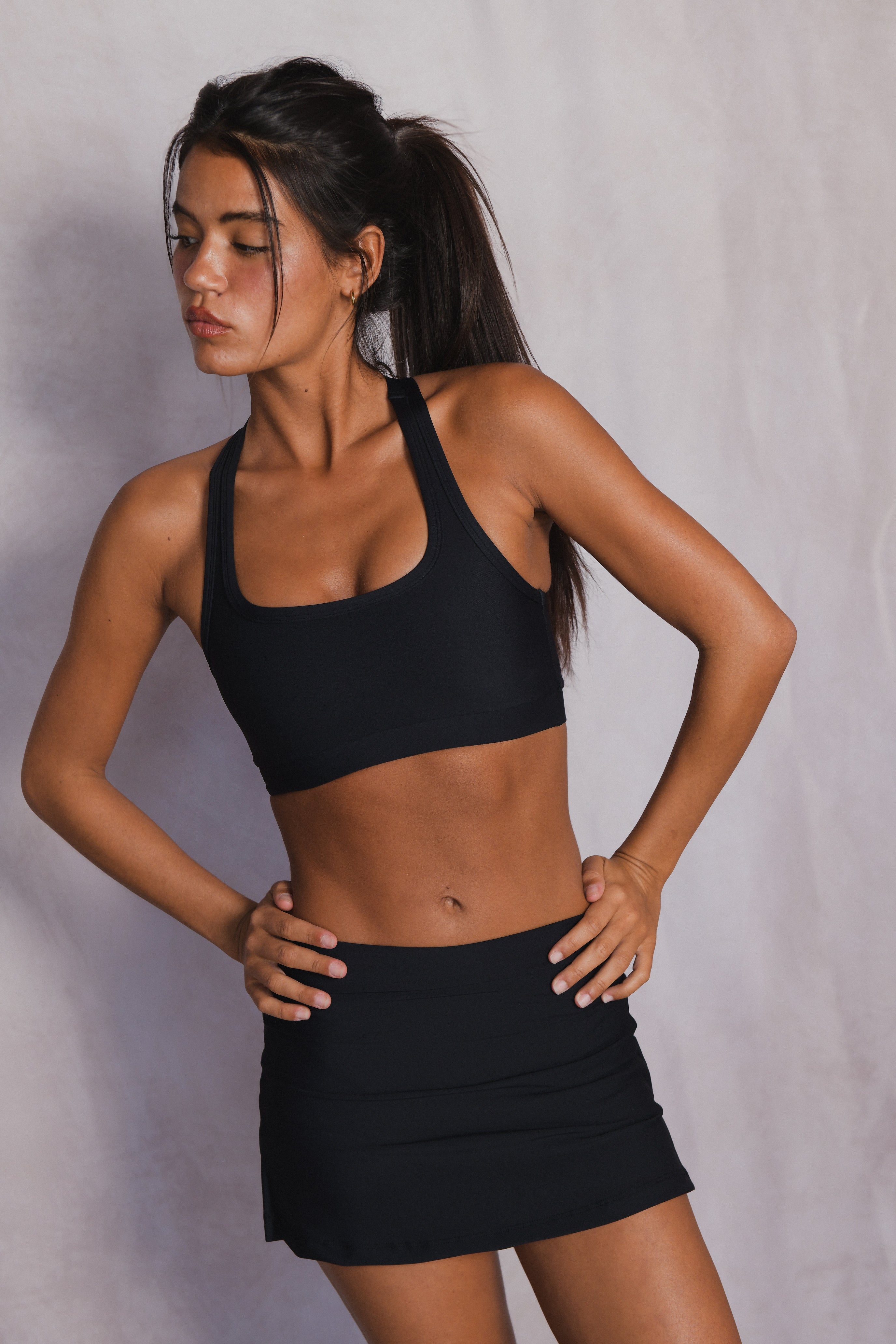 Naomi Skirt in Black – SKATIE