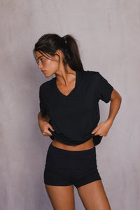 Hubby Tee Jersey - Black