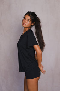 Hubby Tee Jersey - Black