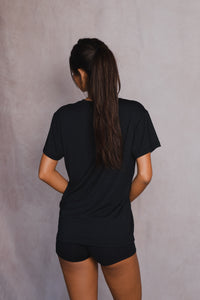 Hubby Tee Jersey - Black