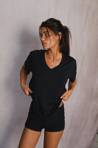 Hubby Tee Jersey - Black