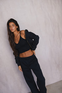 Perfect Tank Baby Ribbed - Black