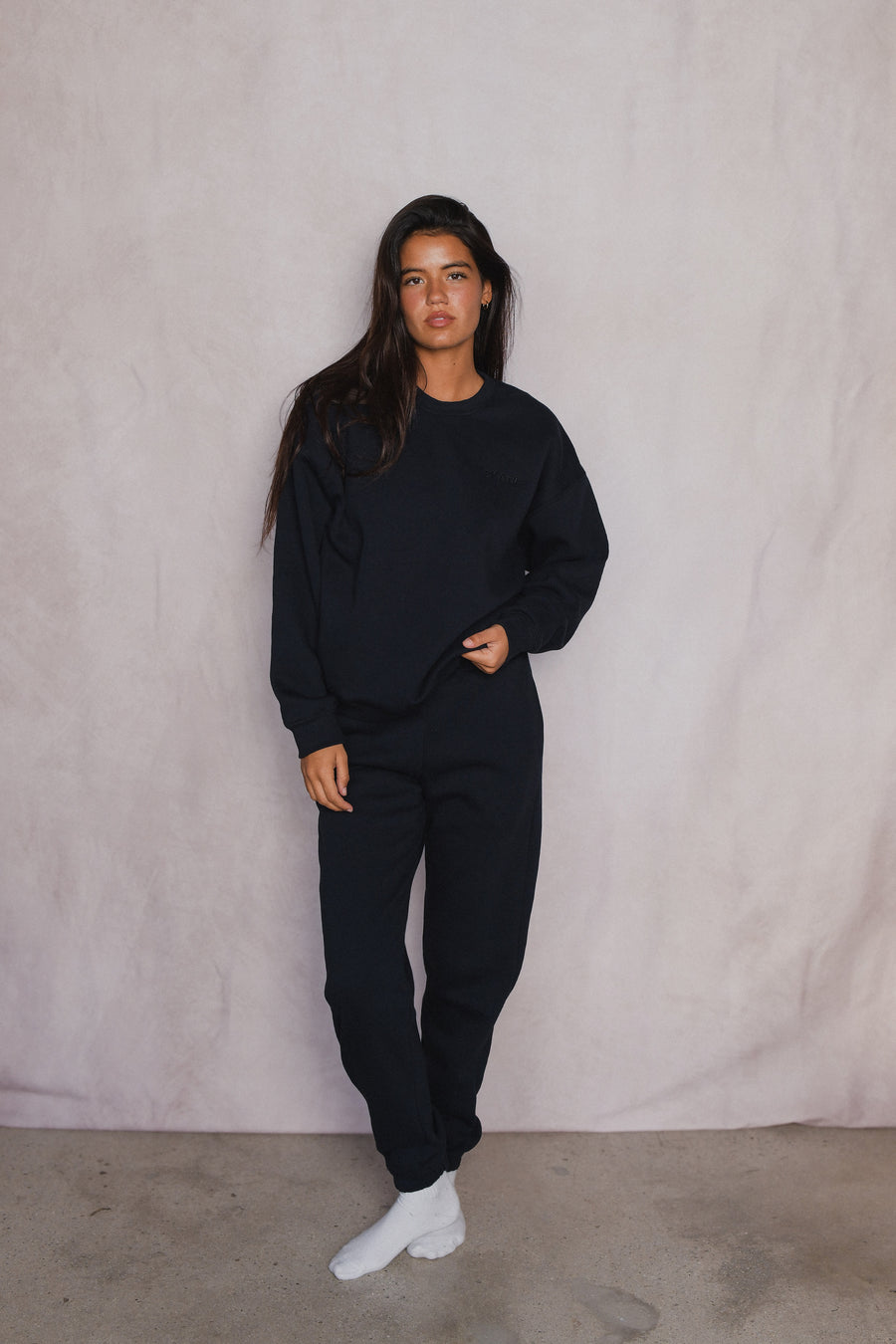 ULTRALUX Chris Crewneck - Black