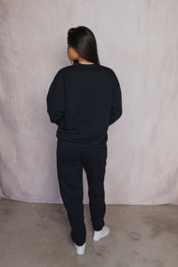 ULTRALUX Chris Crewneck - Black