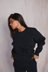 ULTRALUX Chris Crewneck - Black