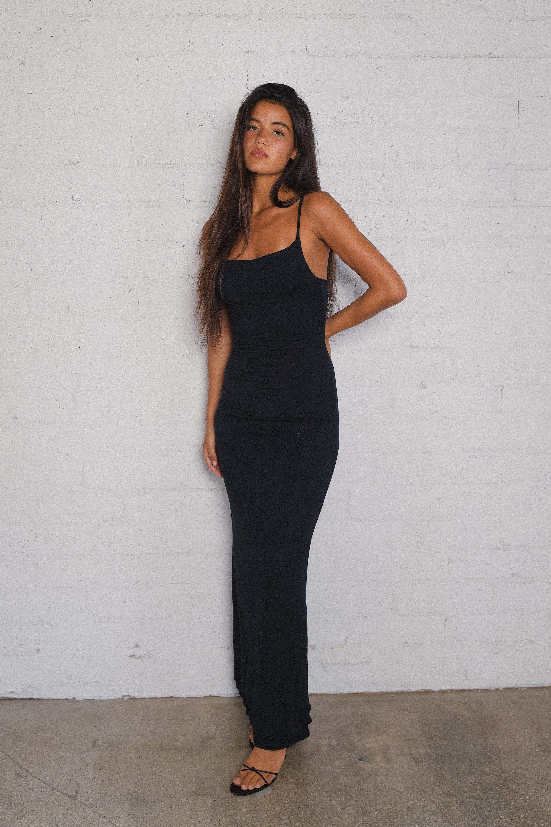 maxi black jersey dress Samantha Maxi Dress Jersey in Black SKATIE maxi black jersey dress Samantha Maxi Dress Jersey in Black SKATIE
