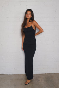 Samantha Maxi Dress Jersey - Black