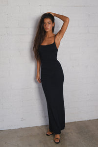 Samantha Maxi Dress Jersey - Black