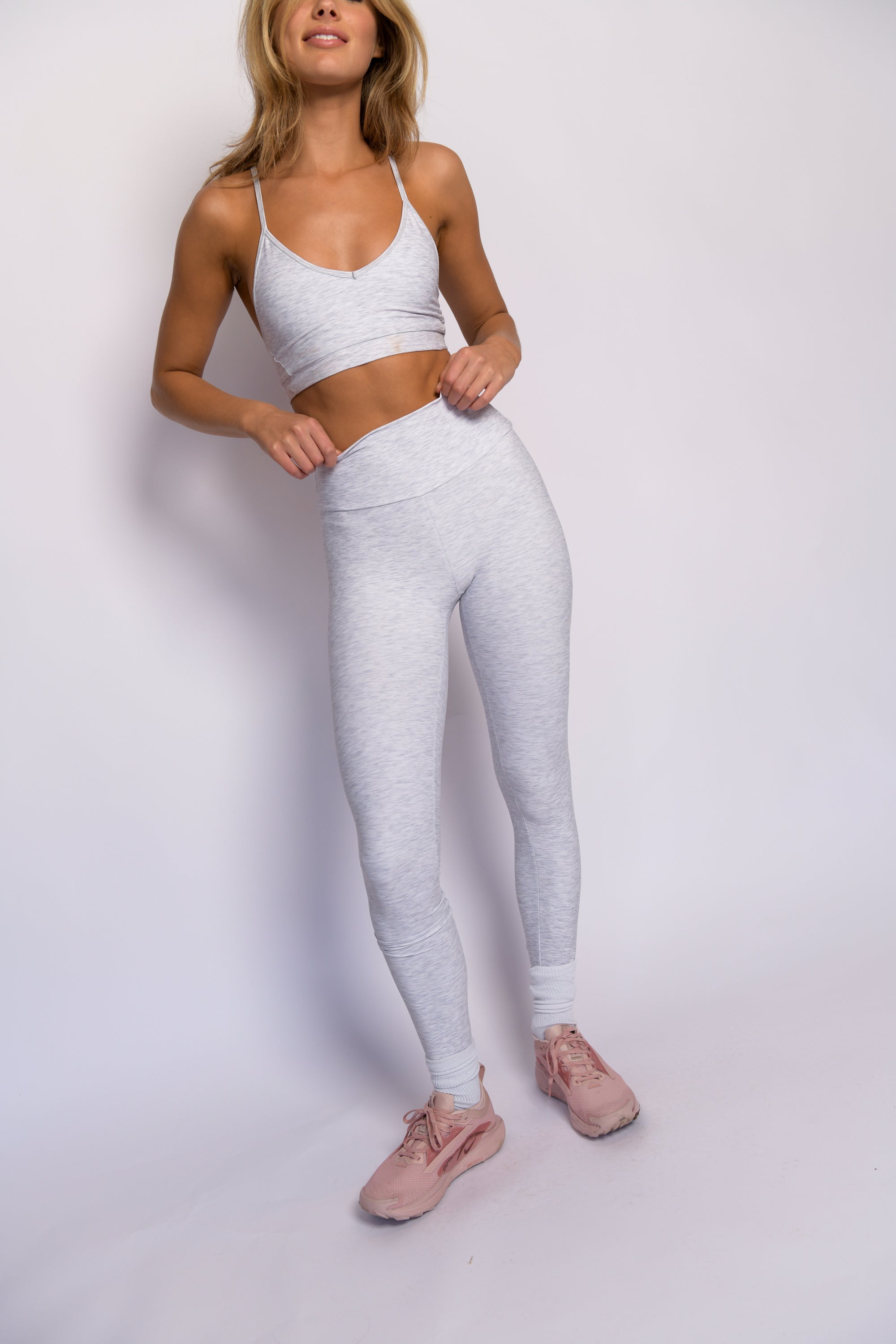 Cece Legging - Heather Grey