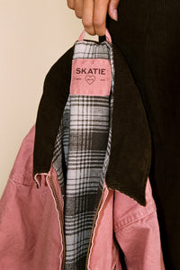 Shania Canvas Jacket - Desert Rose