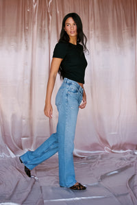 Easy Tee Ribbed - Black