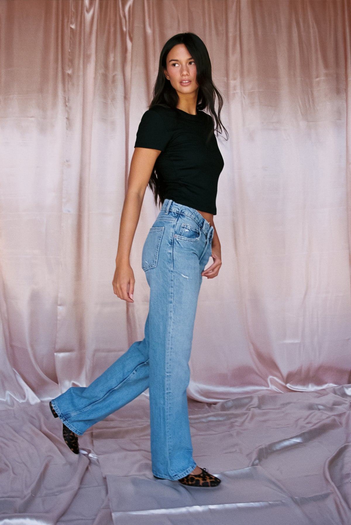 Easy Tee Ribbed - Black