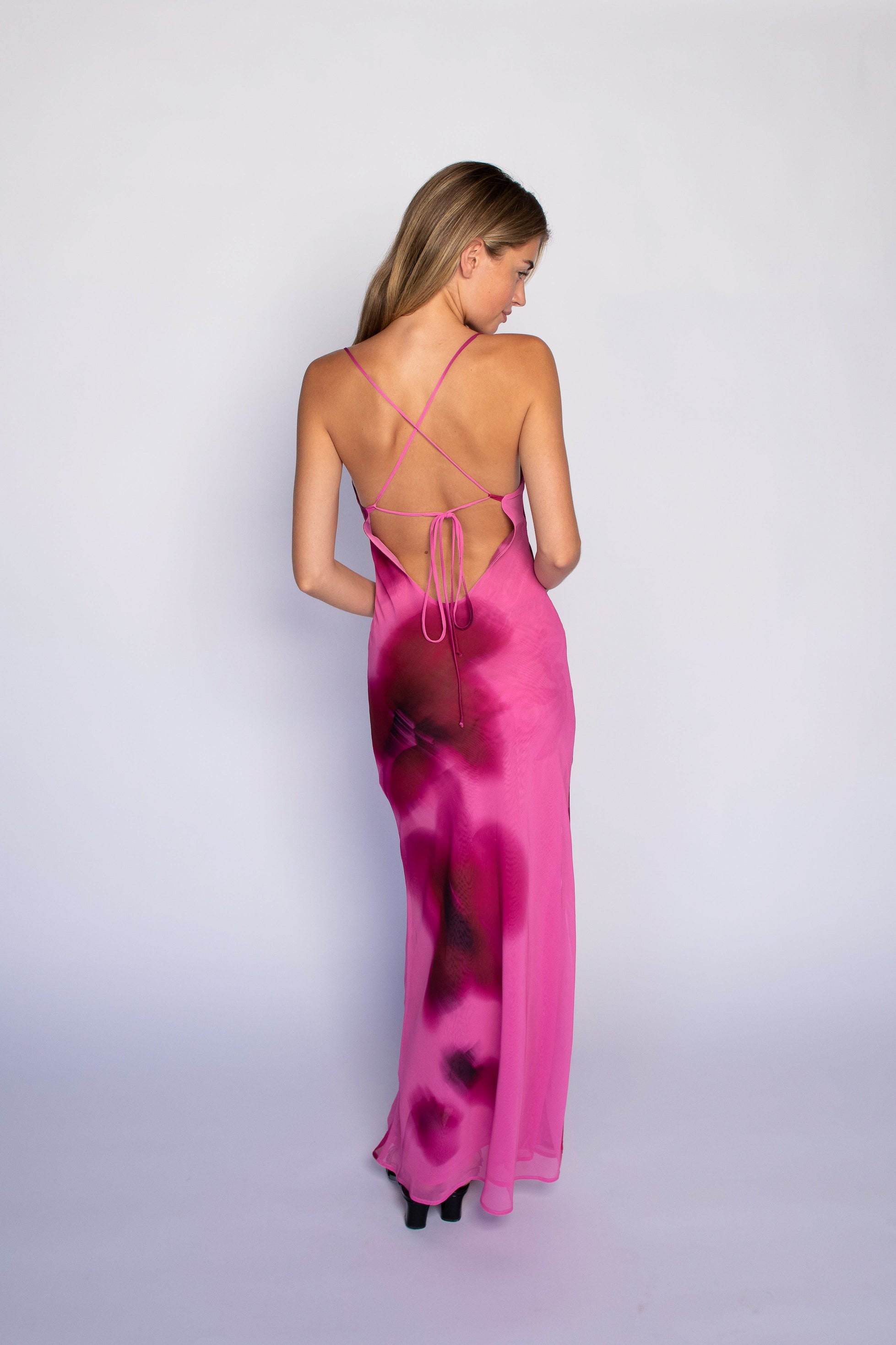 Hepburn Dress Chiffon - Athena