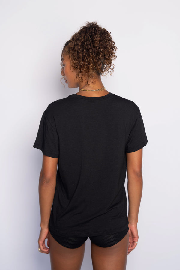 Hubby Tee Jersey - Black