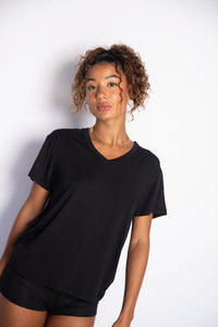 Hubby Tee Jersey - Black