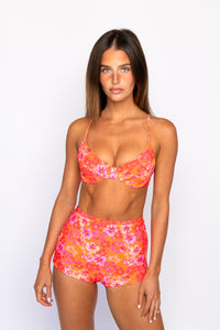 High Waist Bardot Bottom - Sanibel
