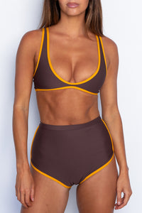 Sami Top - Cappuccino Dual Tone