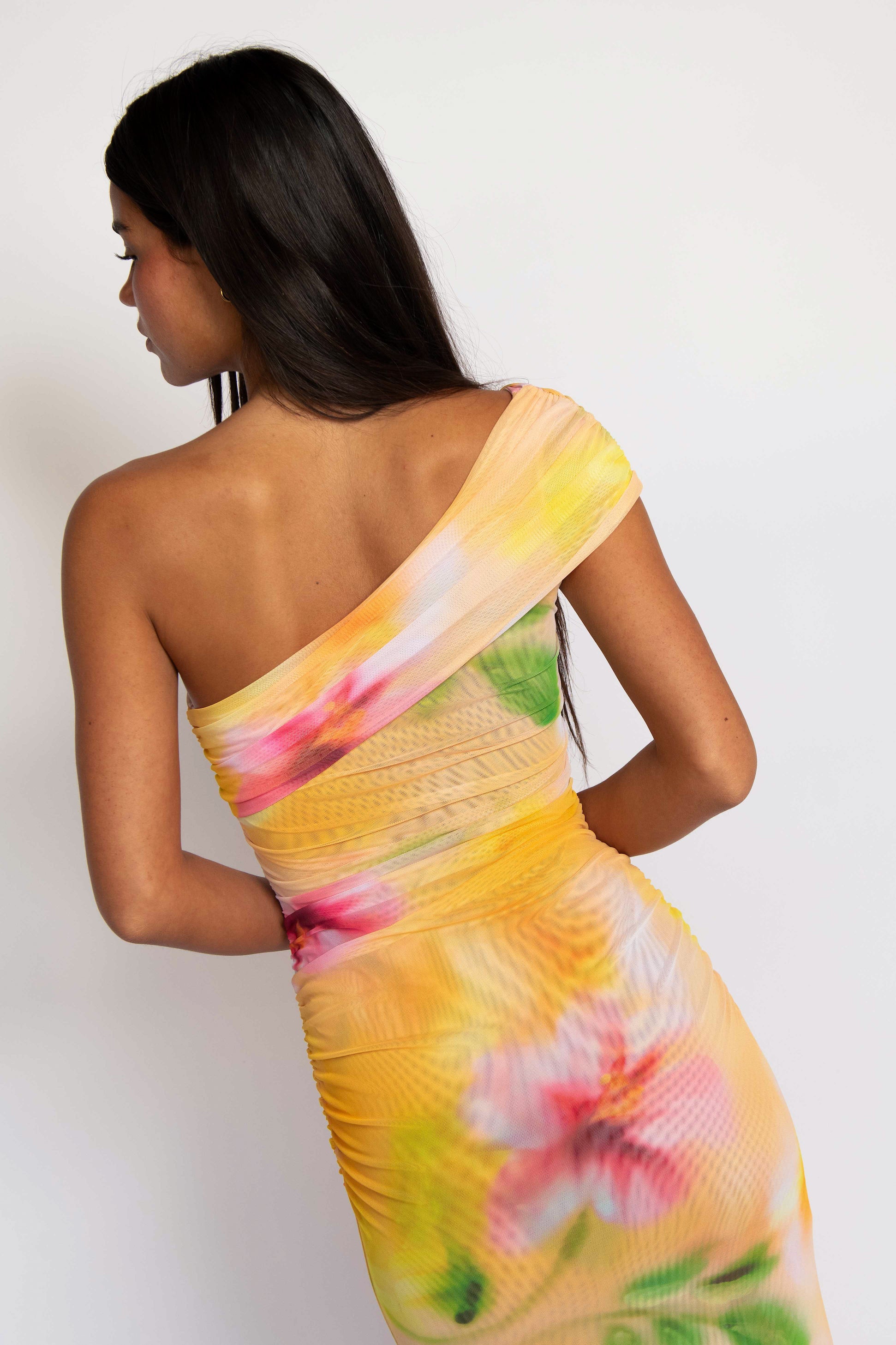 Caroline Maxi Dress - Plumeria