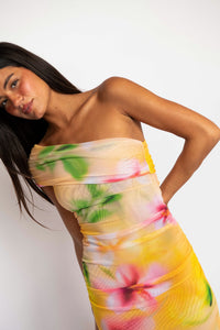 Caroline Maxi Dress - Plumeria
