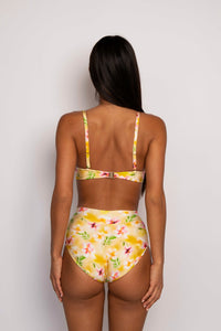 Claire Top - Plumeria Glossy