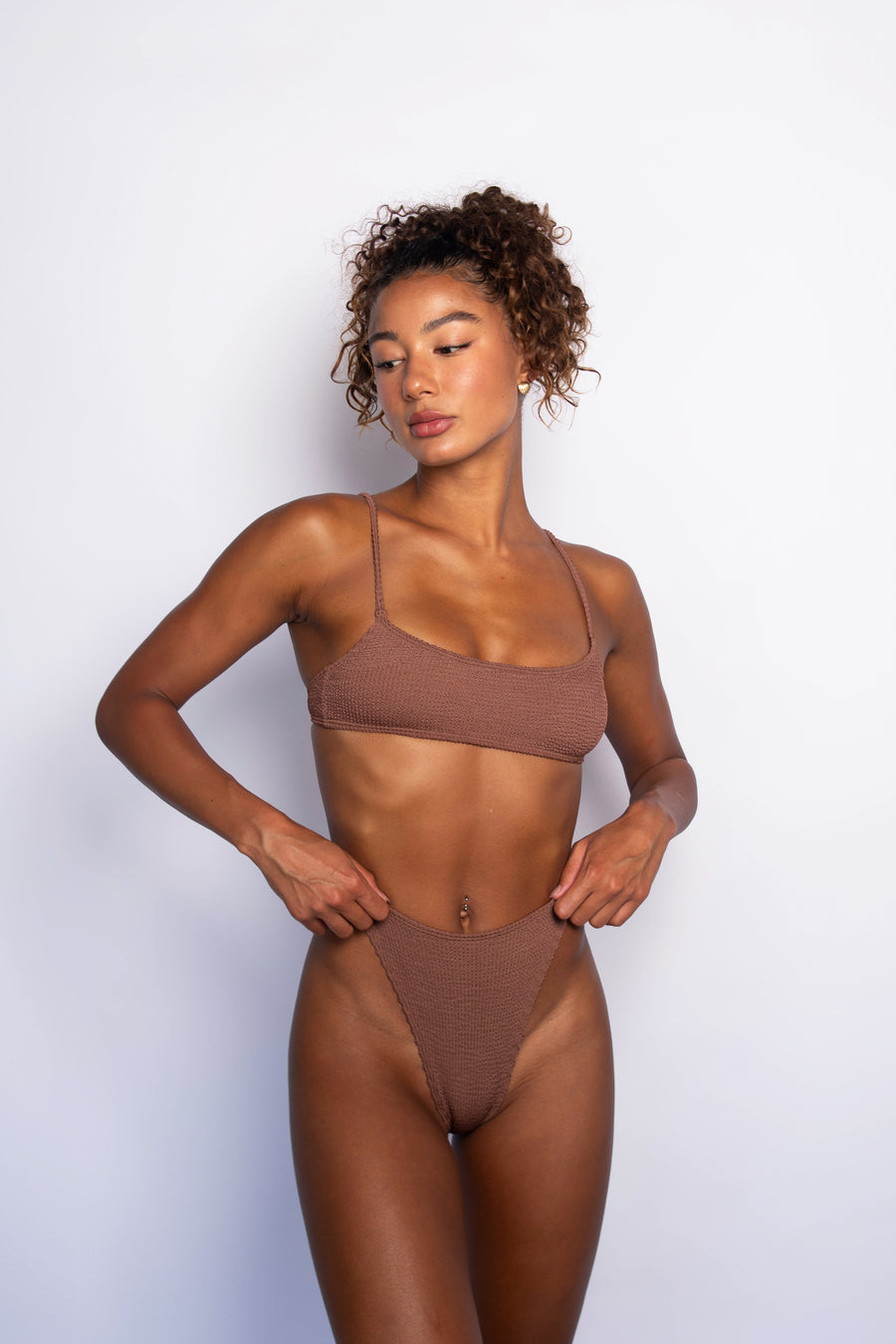 Maddie Top - Mocha