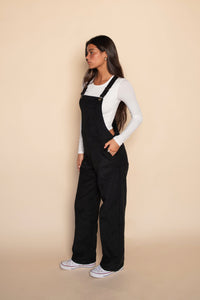 Maeve Overalls - Black Corduroy